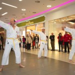 Karate Vorführung bei "Seniorentage Riverside"