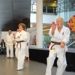 Karate Vorführung bei "Seniorentage Riverside"