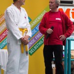 Karate Vorführung in der Lugner City