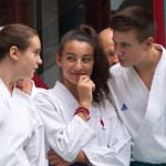 Karate Vorführung in der Lugner City