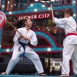 Karate Vorführung in der Lugner City