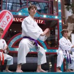 Karate Vorführung in der Lugner City