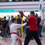 Karate Vorführung in der Lugner City