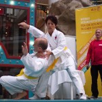 Karate Vorführung in der Lugner City